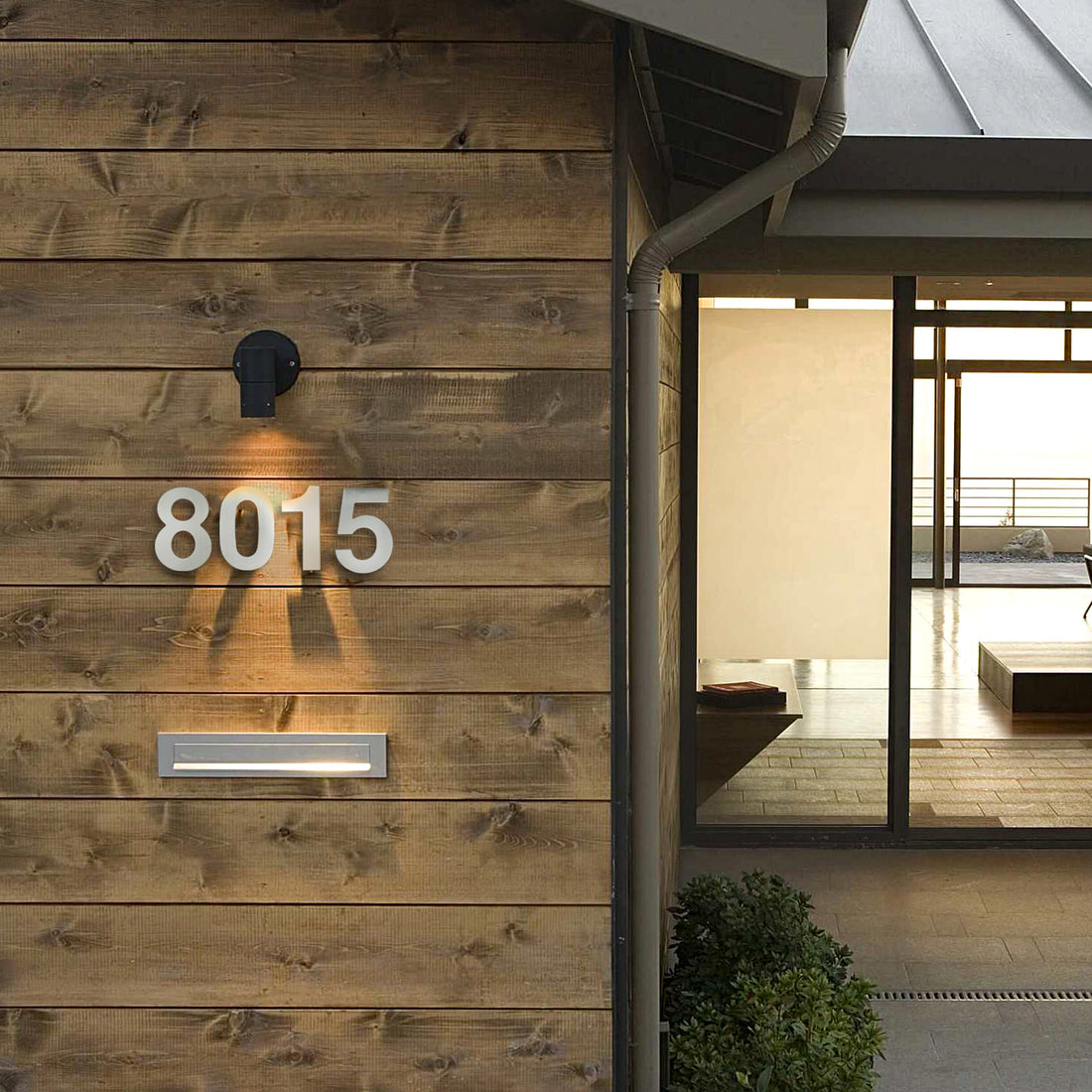 6 Inch (15cm) House Number, 304 Stainless Steel