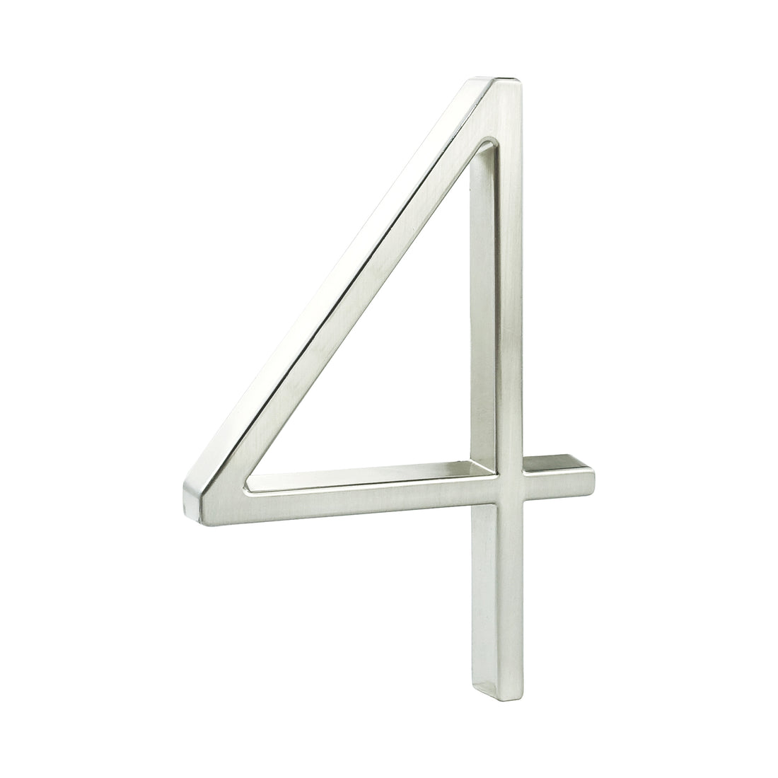 5 Inch (12 cm) House Number,Silver Zinc Alloy