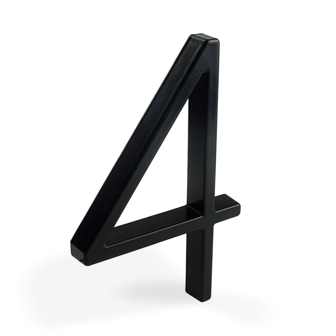 5 Inch (12 cm)  House Number, Black Zinc Alloy