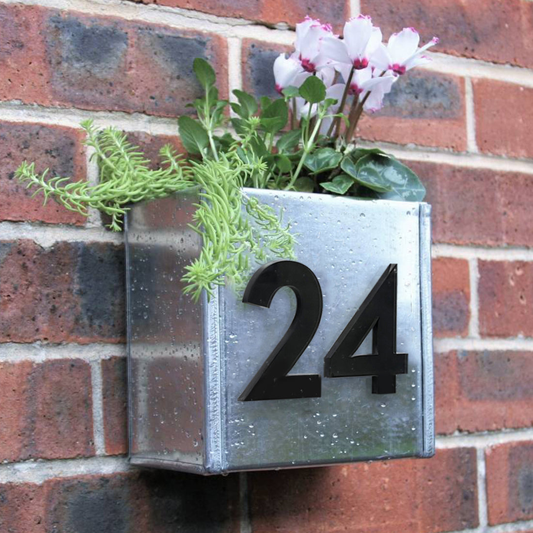 3 inch (7.5 cm) House Number, Acrylic Self Adhesive