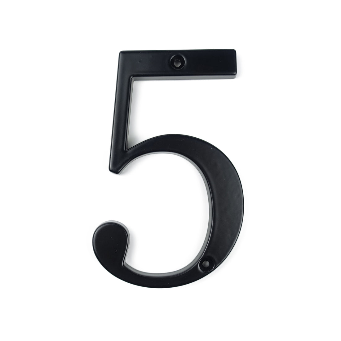 4 Inch (10 cm) House Number,Black Zinc Alloy