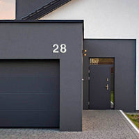 6 Inch (15cm) House Number, 304 Stainless Steel