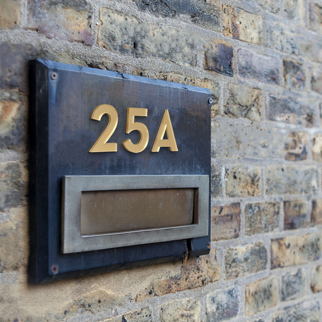 3 inch (7.5 cm) House Number, Acrylic Self Adhesive