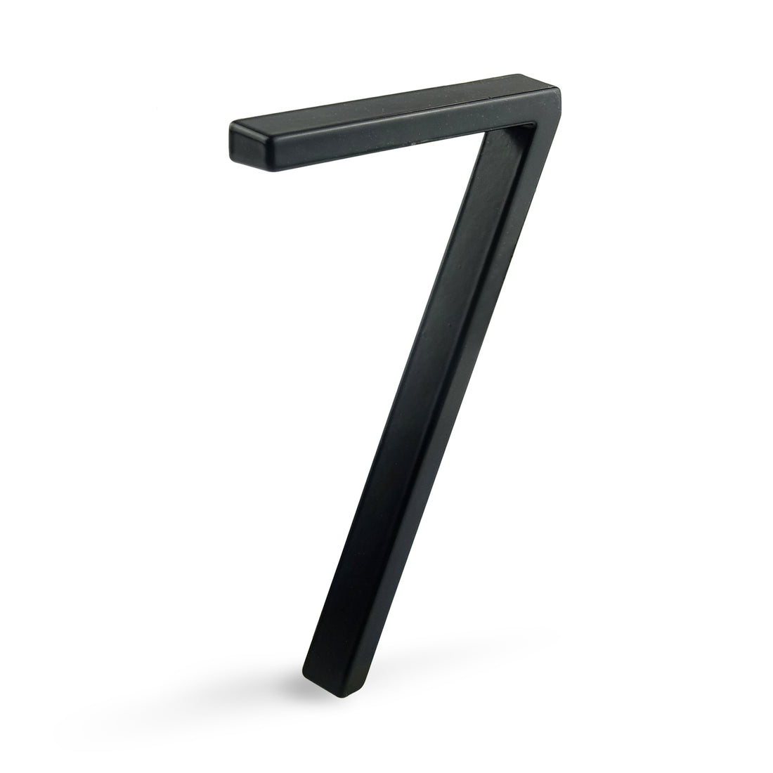 5 Inch (12 cm)  House Number, Black Zinc Alloy