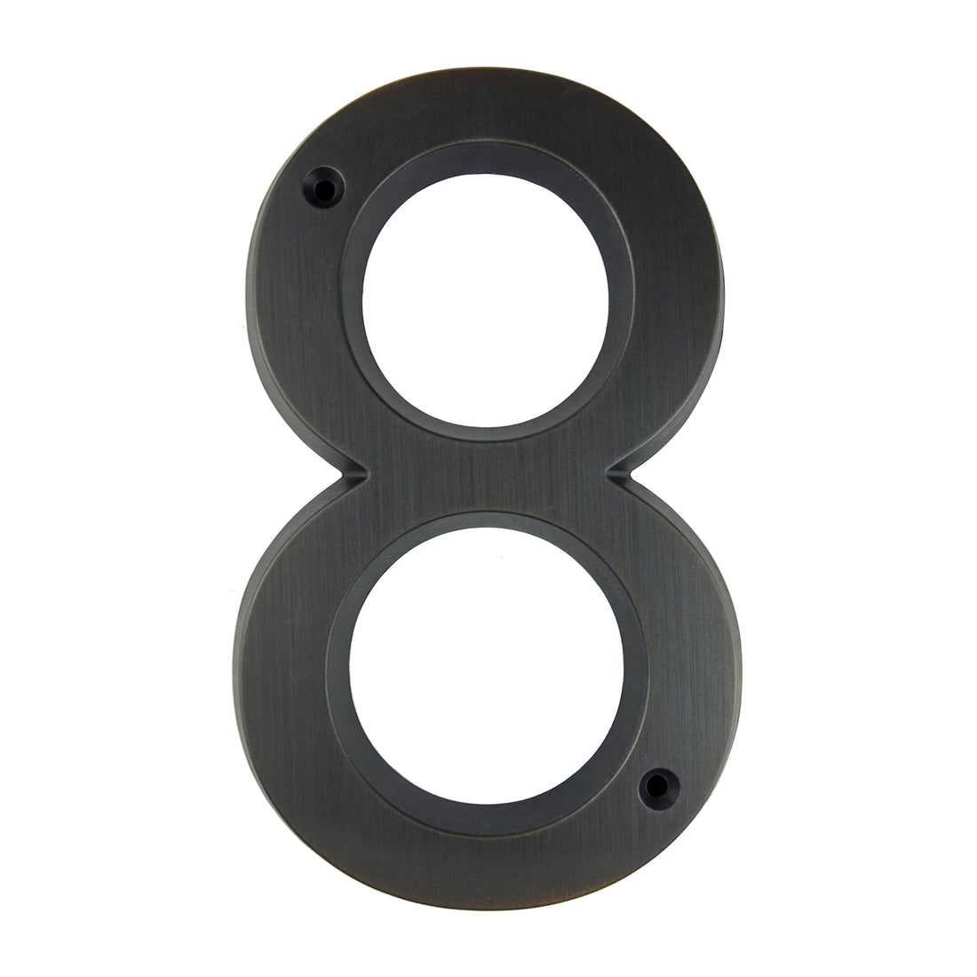 6 Inch (15 cm) House Number, Aged Bronze