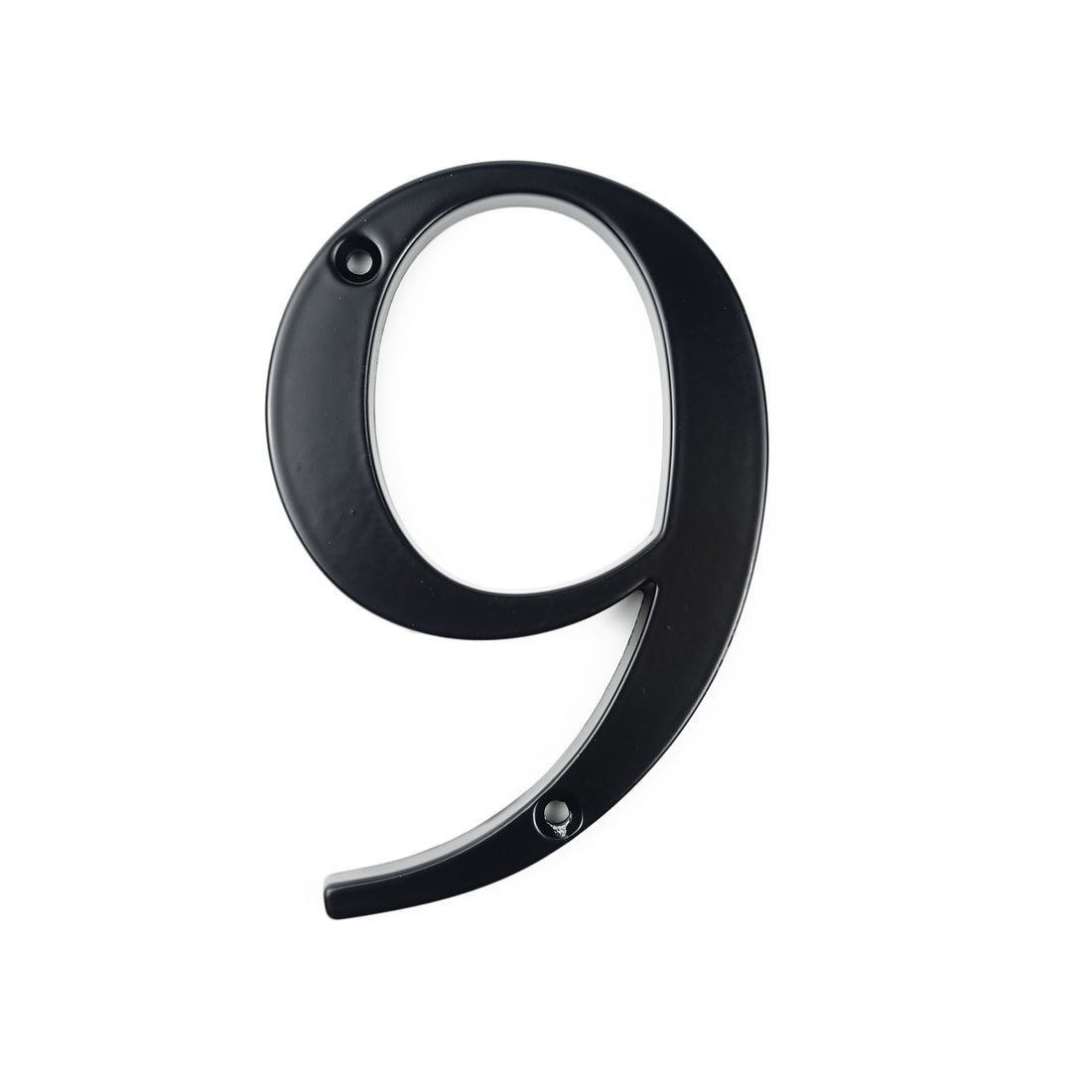 4 Inch (10 cm) House Number,Black Zinc Alloy