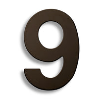 15/20/30cm House Number, Black 304 Stainless Steel