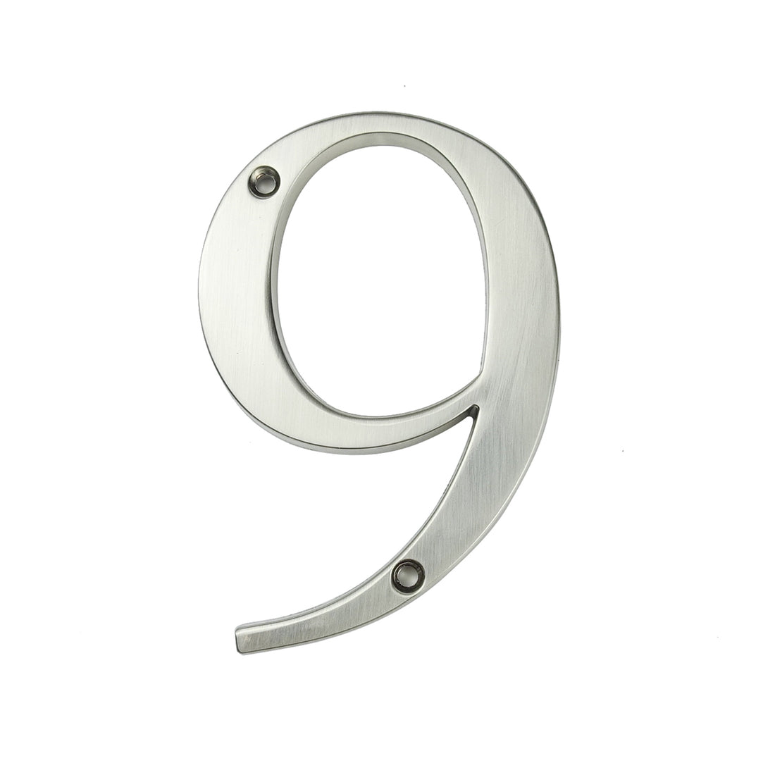 4 Inch (10 cm) House Number,Silver Zinc Alloy