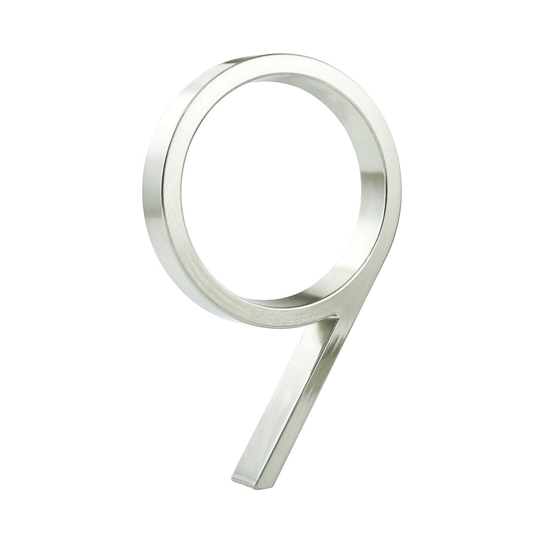5 Inch (12 cm) House Number,Silver Zinc Alloy