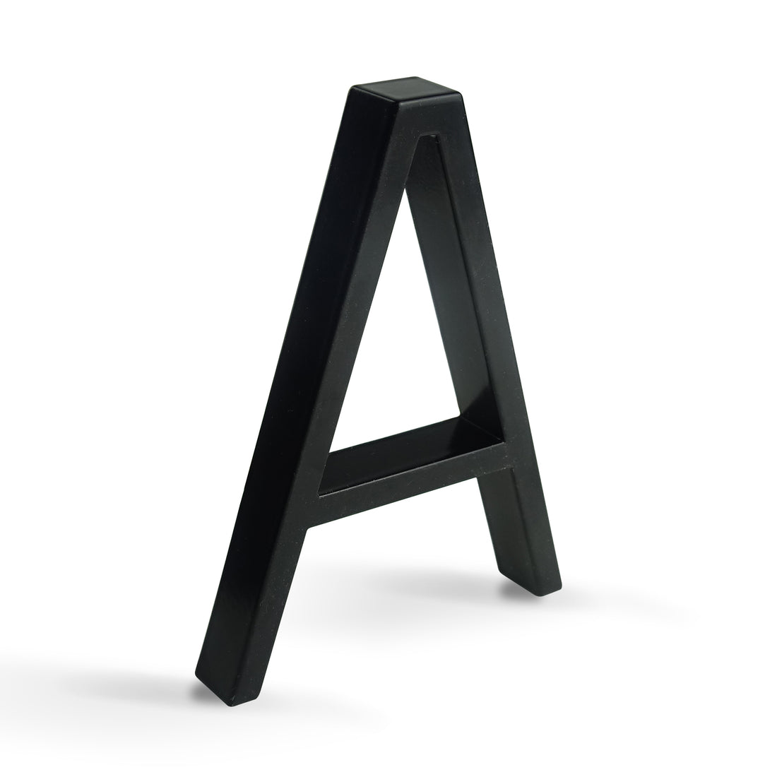 5 Inch (12 cm)  House Number, Black Zinc Alloy