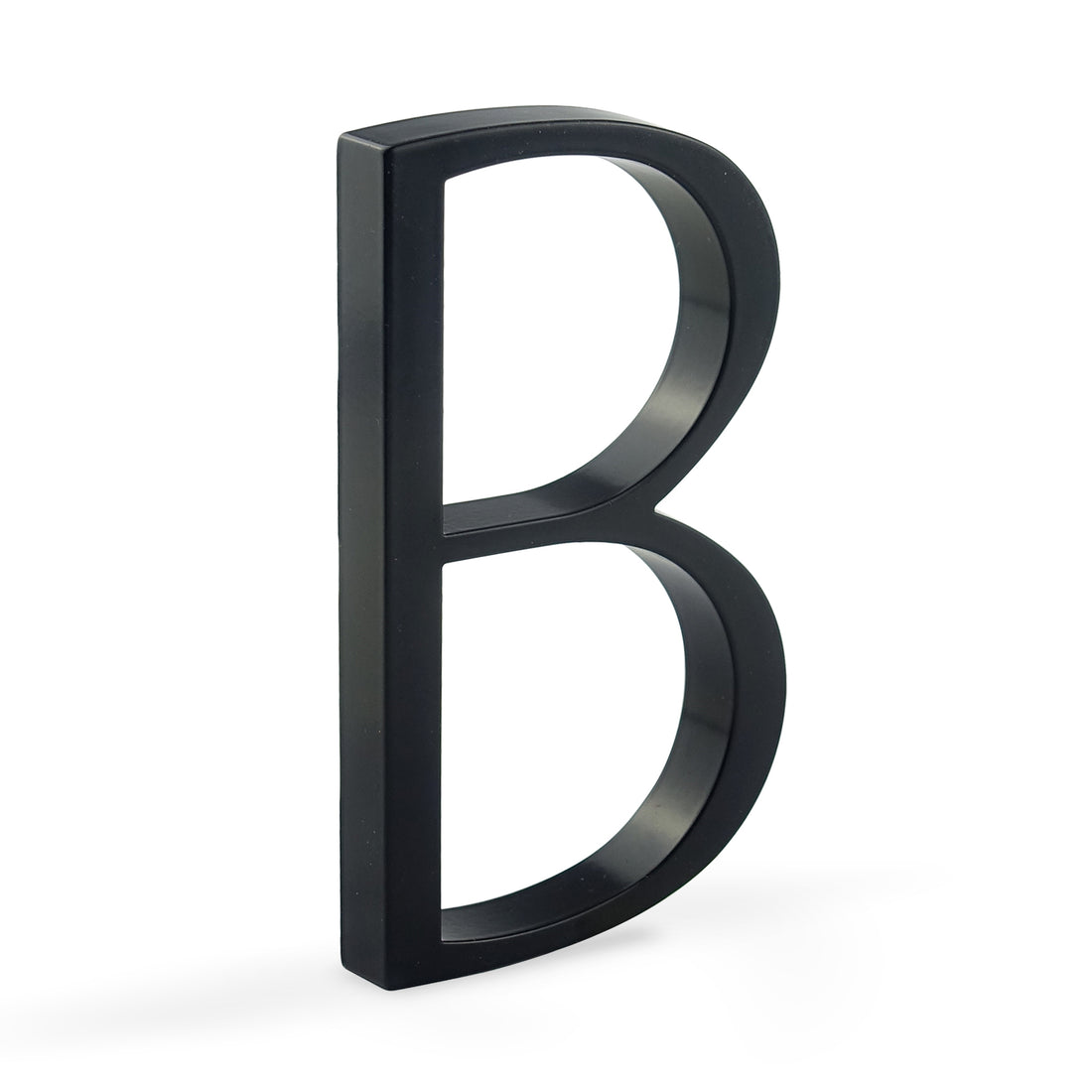 5 Inch (12 cm)  House Number, Black Zinc Alloy