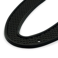 4 Inch (10 cm)  House Number,Black Zinc Alloy