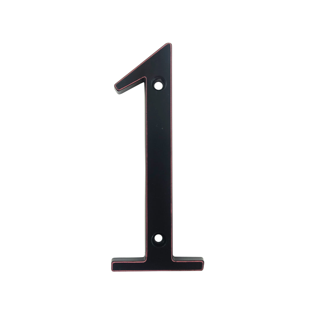 4 Inch (10 cm) House Number,Black Zinc Alloy