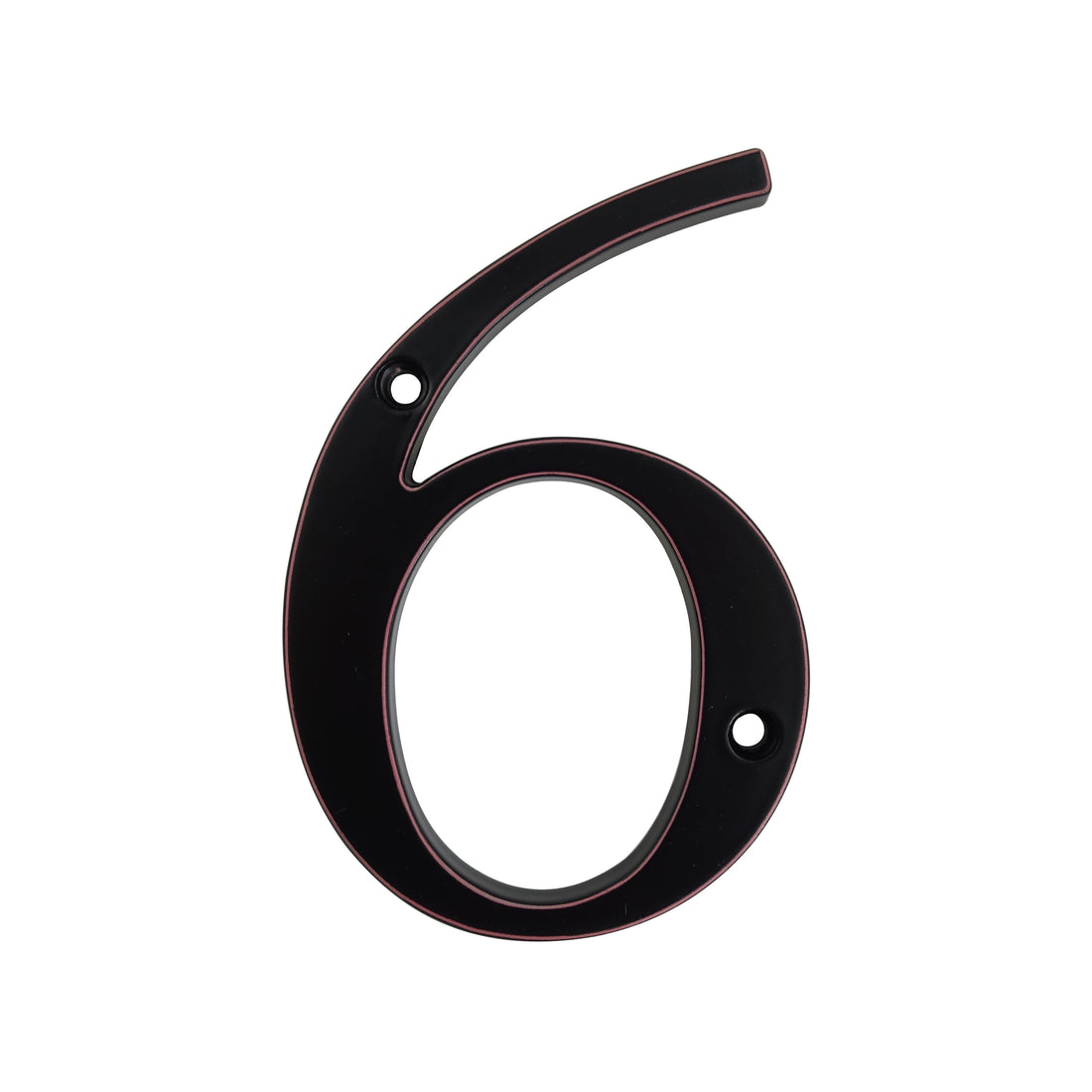 4 Inch (10 cm) House Number,Black Zinc Alloy