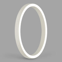 5 Inch (12.5 cm) House Number, White Aluminum Alloy