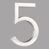 HASWARE Floating House Numbers 4 Inch Door Numbers Alphabet Plaque Street Home Address Numbers