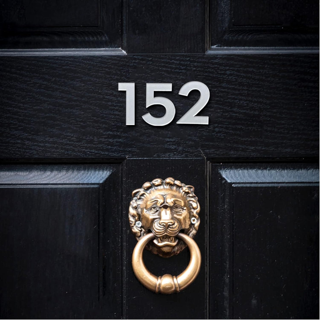 HASWARE House Number 3 inch (7.5 cm) Self Adhesive Letters Apartment Door Numbers Street Address Plaque Home, Acrylic