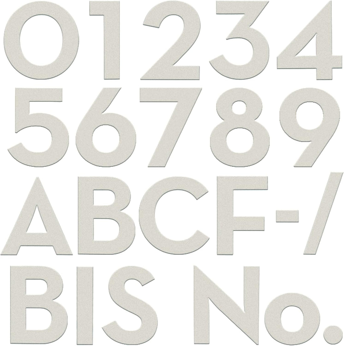 HASWARE House Number 3 inch (7.5 cm) Self Adhesive Letters Apartment Door Numbers Street Address Plaque Home, Acrylic