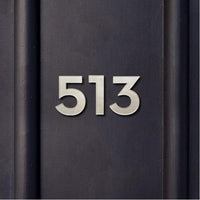 HASWARE House Number 3 inch (7.5 cm) Self Adhesive Letters Apartment Door Numbers Street Address Plaque Home, Acrylic
