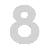 HASWARE House Number 3 inch (7.5 cm) Self Adhesive Letters Apartment Door Numbers Street Address Plaque Home, Acrylic