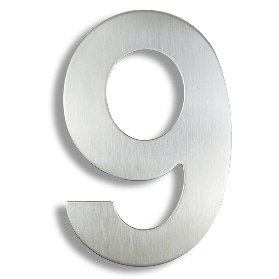 15cm House Number Sign #0-9 Huisnummer Outdoor Silver 6 inch.Door Numbers  Plate Home Address Signage Numeros Casa Exterior Big