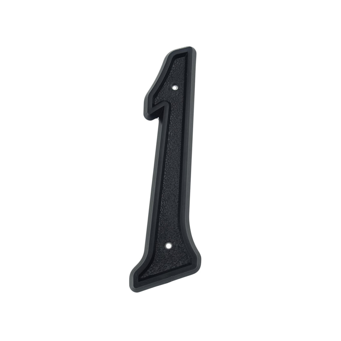 5.5 Inch (13.9 cm) House Number, Black ABS Plastic