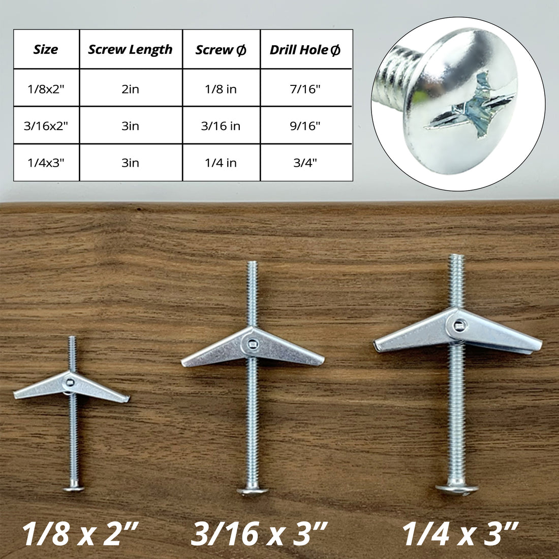 29 Pcs Zinc Plated Steel Wing Nut Assortment Kit