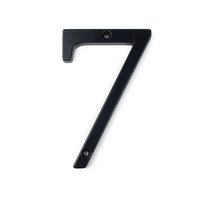 4 Inch (10 cm) House Number,Black Zinc Alloy