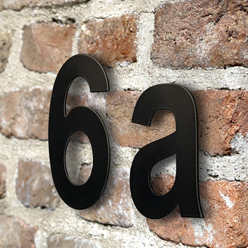 15/20/30cm House Number, Black 304 Stainless Steel